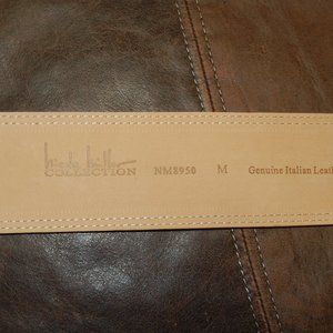 Lovely suede 2" belt by Nicole Miller Collection 36"